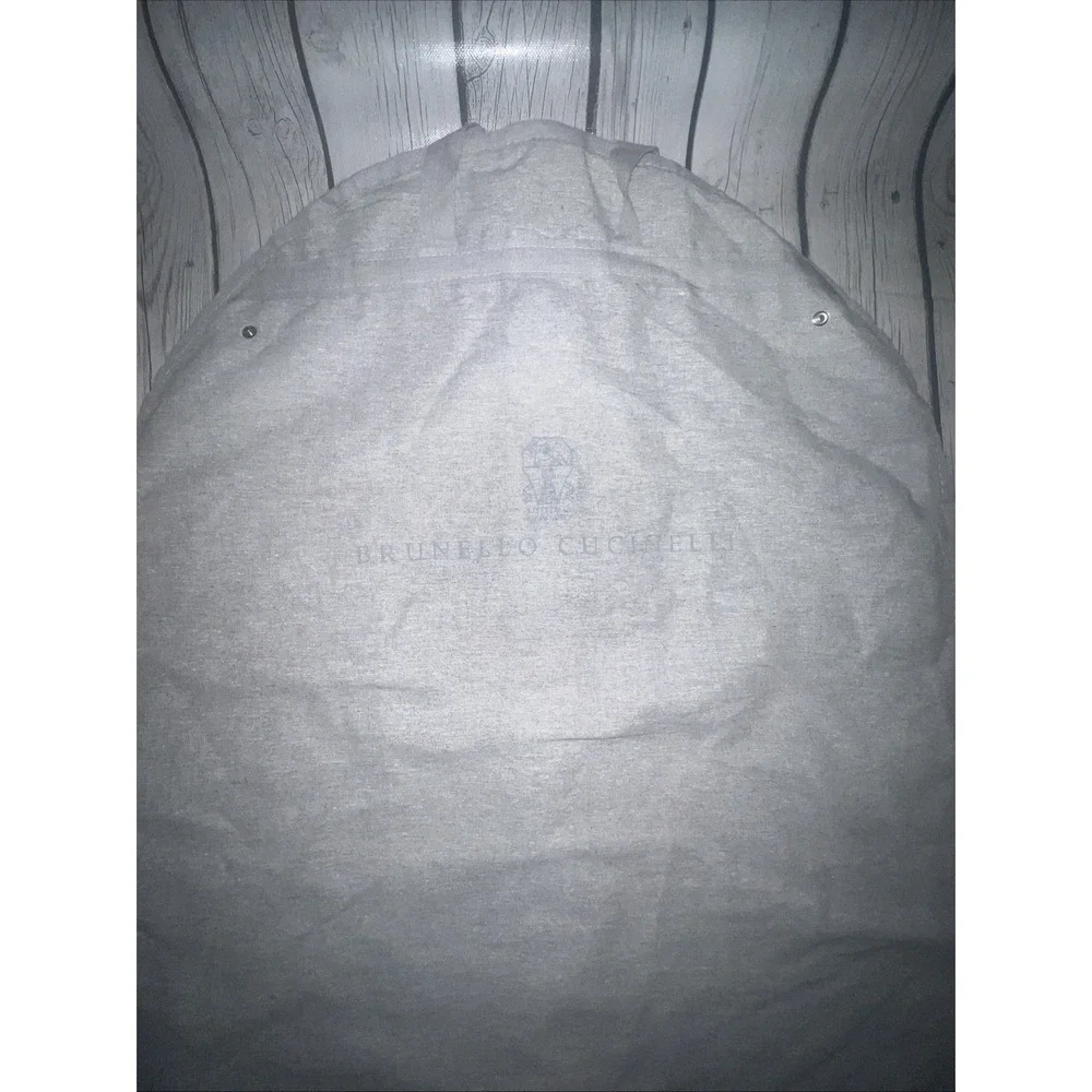 Brunello Cucinelli Gray Dust Travel Garment Bag 23